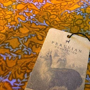 Peruvian Connection 100% Silk Scarf